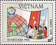 XII - MOCKBA - 1985 - Vietnamese Youth At The Festival