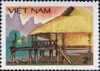 Housing style of white Thai