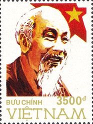 Hồ Chí Minh (1890-1969) and Flag