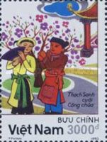 Thạch Sanh marries the princess