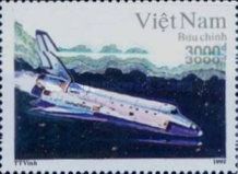 Space Shuttle Columbia In Space