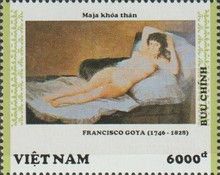 "the Naked Maja" - Painting By Francisco Goya