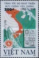 Communications equipment and map of Vietnam