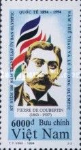 Portrait of P.De Coubertin (founder)