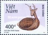 Rattan stag-shaped basket