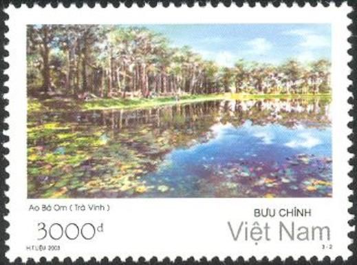 Ba Om pond in Tra Vinh Province