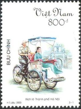 Cyclo in Hanoi Capital