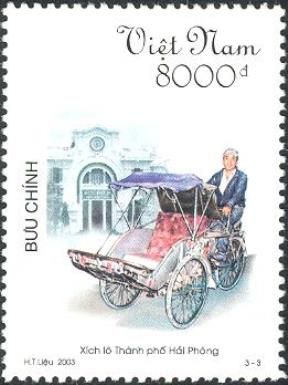 Cyclo in Hai Phong City