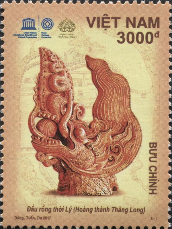 Sculptures from the Citadel of Hanoi