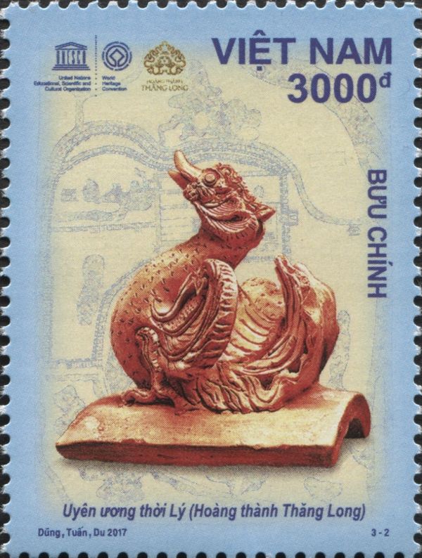 Sculptures from the Citadel of Hanoi