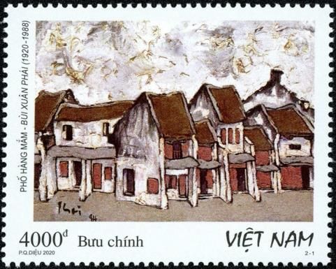 Hàng Mắm St, Bùi Xuân Phái (1920-1988)