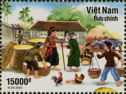 Harvesting Rice