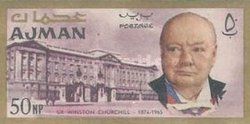 Winston Spencer Churchill and Buckingham-Palace