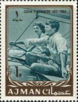 Kennedy and his Wife Aboard a Sailing Yacht (1 R on 1 R)