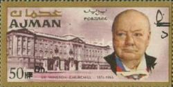 Winston Spencer Churchill and Buckingham-Palace