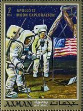 Astronauts on the Moon