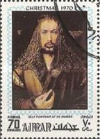 Self portrait at the age of 29, by Albrecht Dürer