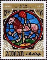 Leo, Zodiac sign in the Notre Dame Cathedral, Paris