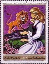 The girl and the lion