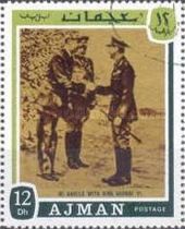 Charles de Gaulle & King Georg VI