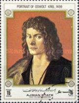 Portrait of Oswalt Krel, Albrecht Dürer (1499)