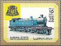Tender locomotive of the Caledonian Railway (GB)
