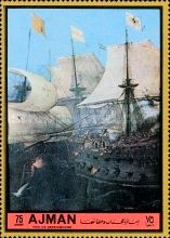 Naval battle, by Hendrik Vroom