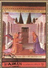 Annunciatios secenes by Fra Angelico