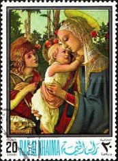 Madonna and Child with Saint John, by Sandro Botticelli