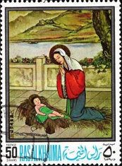 Mary Adoring the Child, by Suan Tu Luca Ch’en