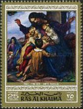 Let the Little Children Come to me, by Ludwig Vogel