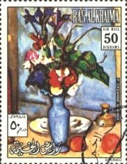 The Blue Vase, by Paul Cézanne