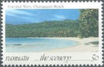 Coconut Trees, Champagne Beach