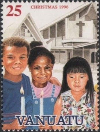 Marie Estelle Kapalu, Tawei Keituan, Baptiste Firiam and Tav
