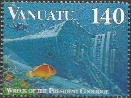 Wreck of the „President Coolidge“