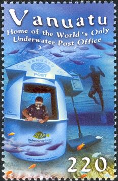 Clerk at Counter,Swimmer Near Mail Box