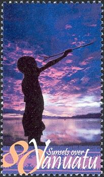 Boy with fishing Spear