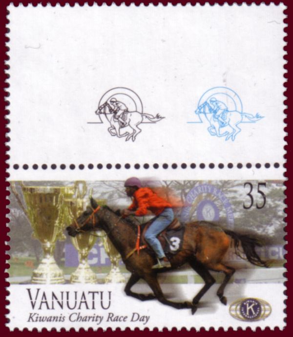 Racing Scenes, Kiwanis Emblem