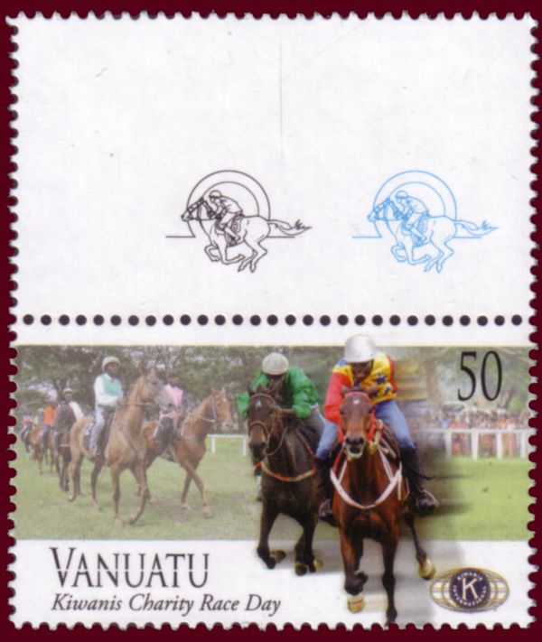 Racing Scenes, Kiwanis Emblem