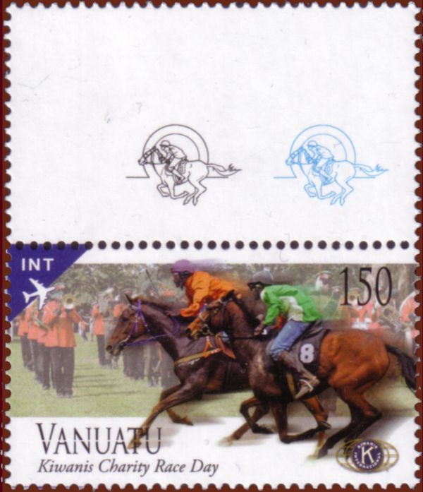 Racing Scenes, Kiwanis Emblem