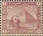 Sphinx in front of Cheops pyramid
