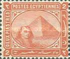 Sphinx in front of Cheops pyramid
