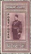 "Port Fouad" Overprint - King Fouad I