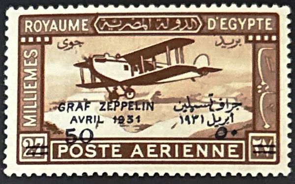 Zeppelin Issue Overprint and Surcharge