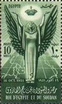 Winged Figure and Map