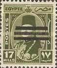 Value of 1944 ovpt with three bars to cover the portrait of