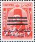 Value of 1952 ovpt with three bars to cover the portrait of