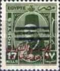 Value of 1952 ovpt with three bars to cover the portrait of