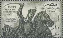 Sultan Saladin, Hitteen,1187 A. D.