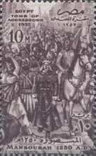 Luis IX of France in chains